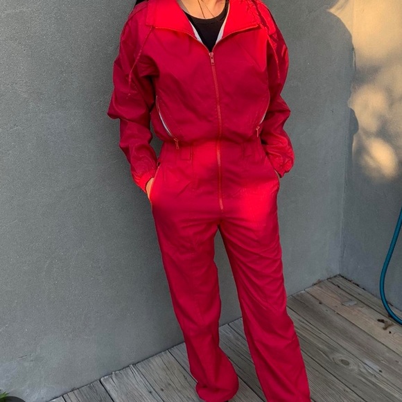 VINTAGE 90’s Abraxas Nylon Jumpsuit - Picture 1 of 10